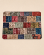Ethnic Persian Patchwork Area Rug