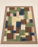 Retro Patchwork Area Rug