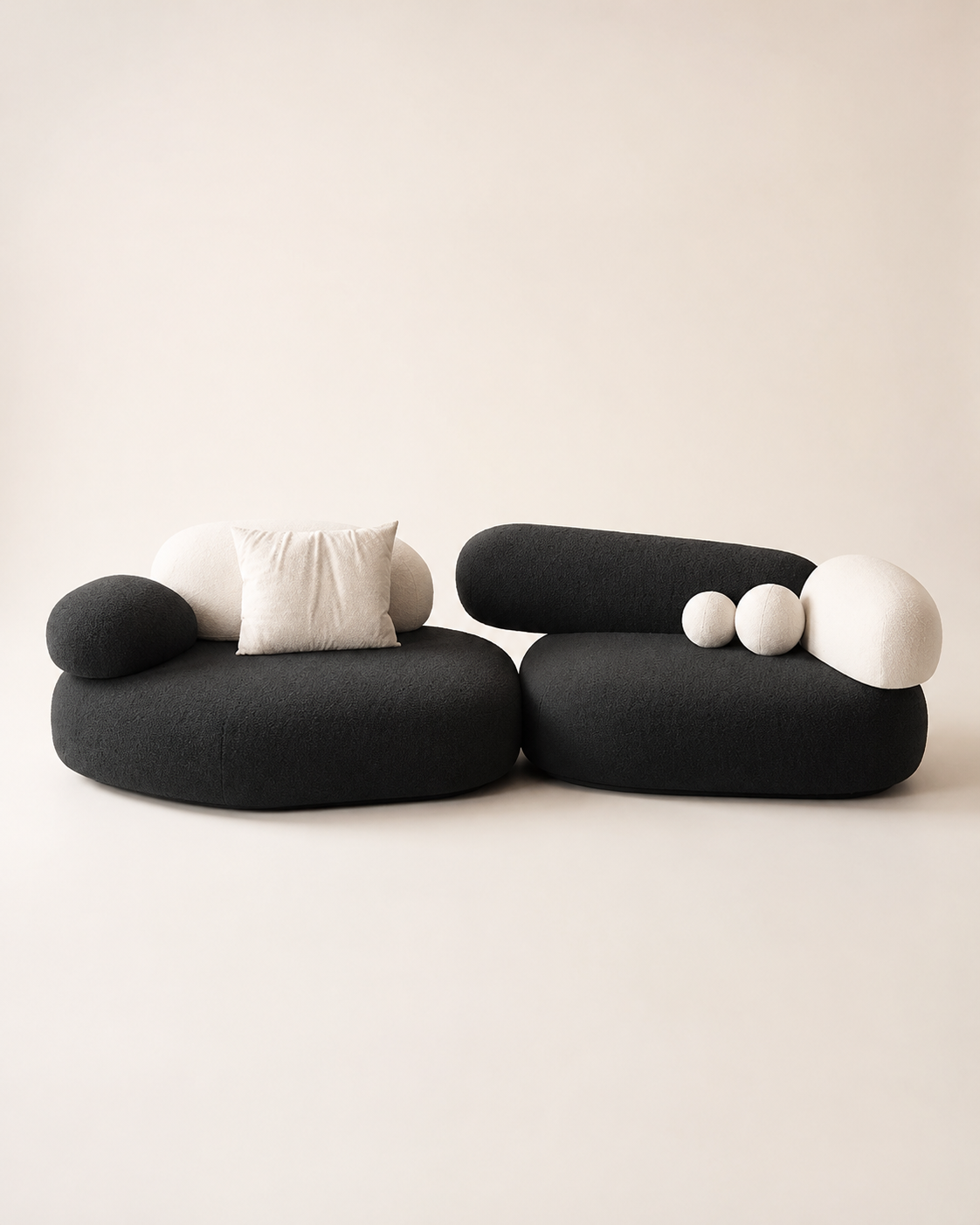 Modern Bouclé Sofa