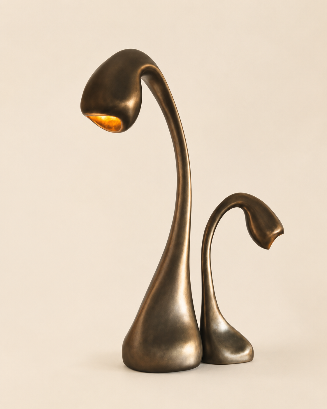 French Flower Bud Sculptural Floor Lamp