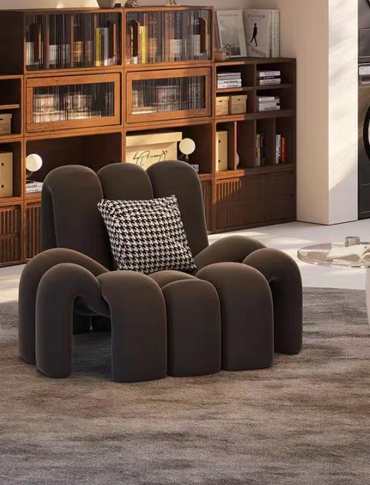 Channel-Tufted Accent Chair