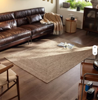 Handwoven Wabi-Sabi Jute Area Rug