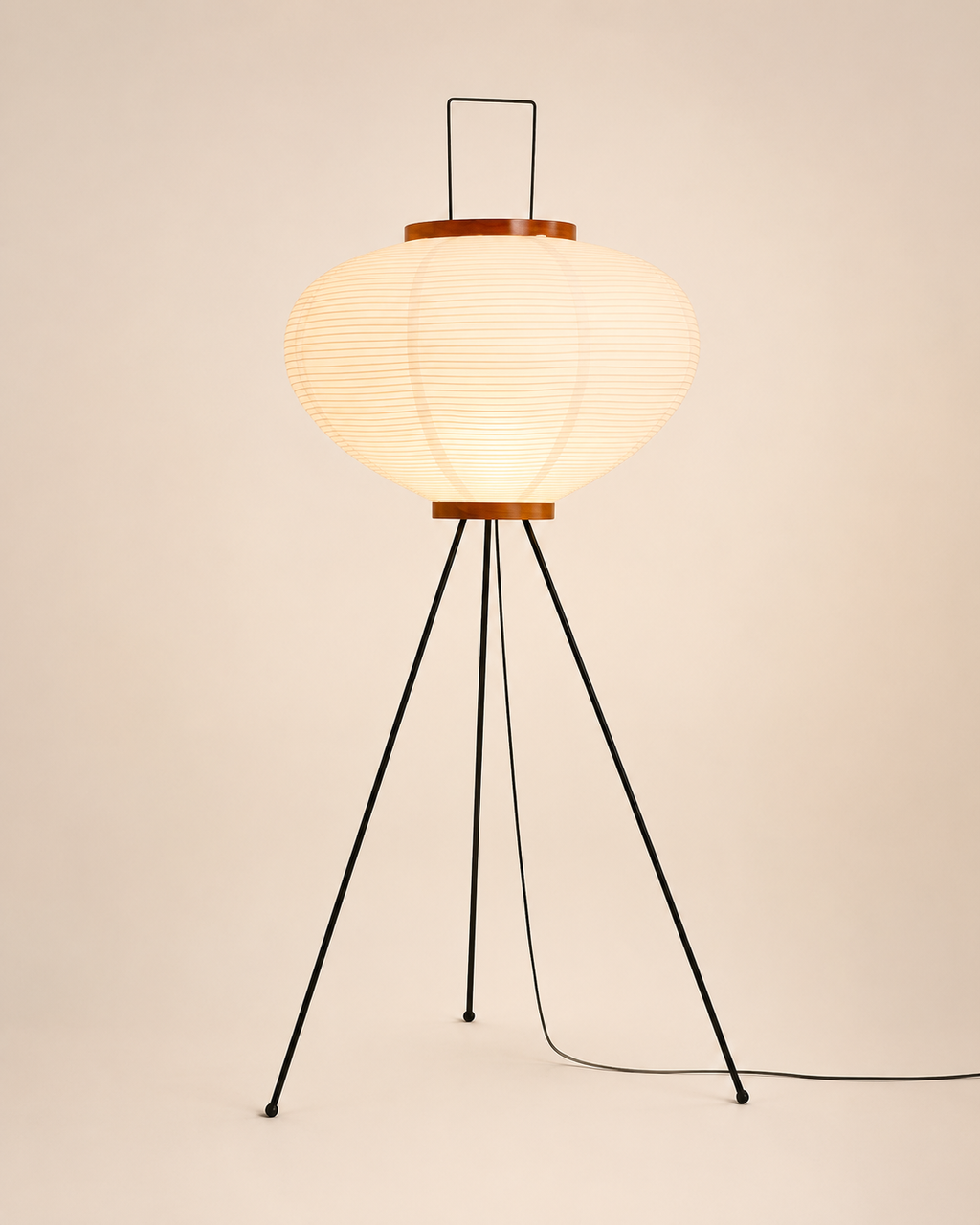 Modern Rice Paper Floor Lamp