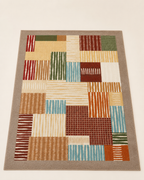 Retro Patchwork Area Rug