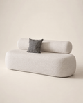 Modern Bouclé Loveseat