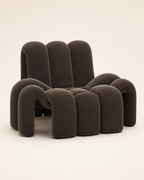 Channel-Tufted Accent Chair