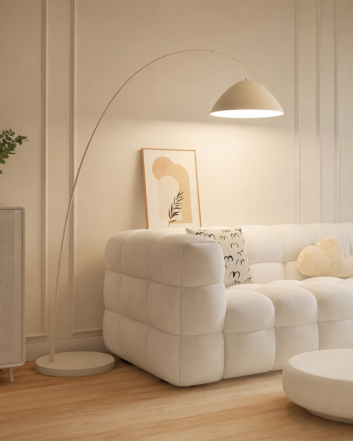Minimalist Fishing-Rod Floor Lamp