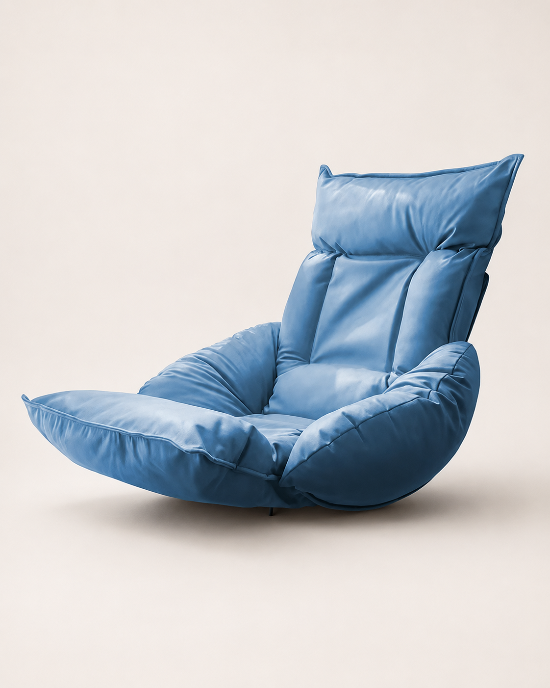 Padded Floor Lounge Chair
