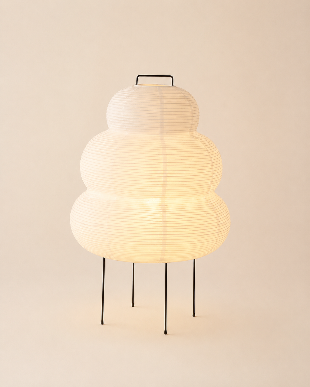 Modern Rice Paper Floor Lamp