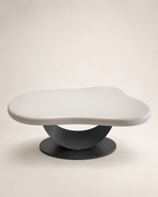Sculptural Marble Coffee Tabl