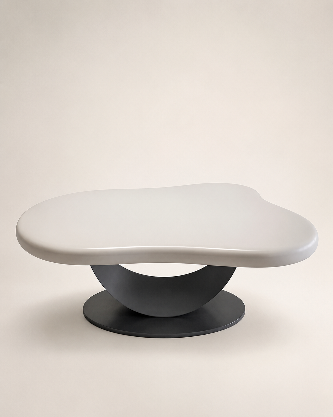 Sculptural Marble Coffee Tabl