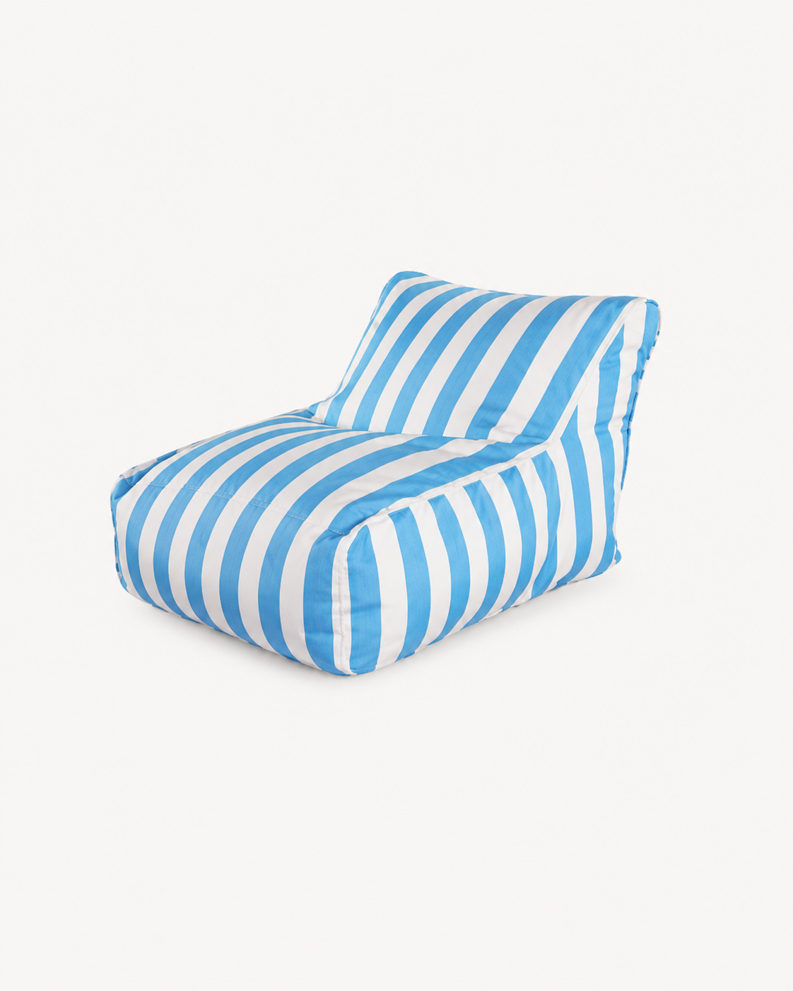 Water-Repellent Striped Bean Bag Lounger