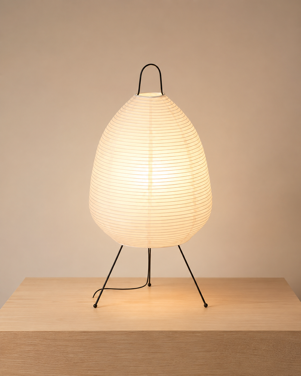 Modern Rice Paper Floor Lamp