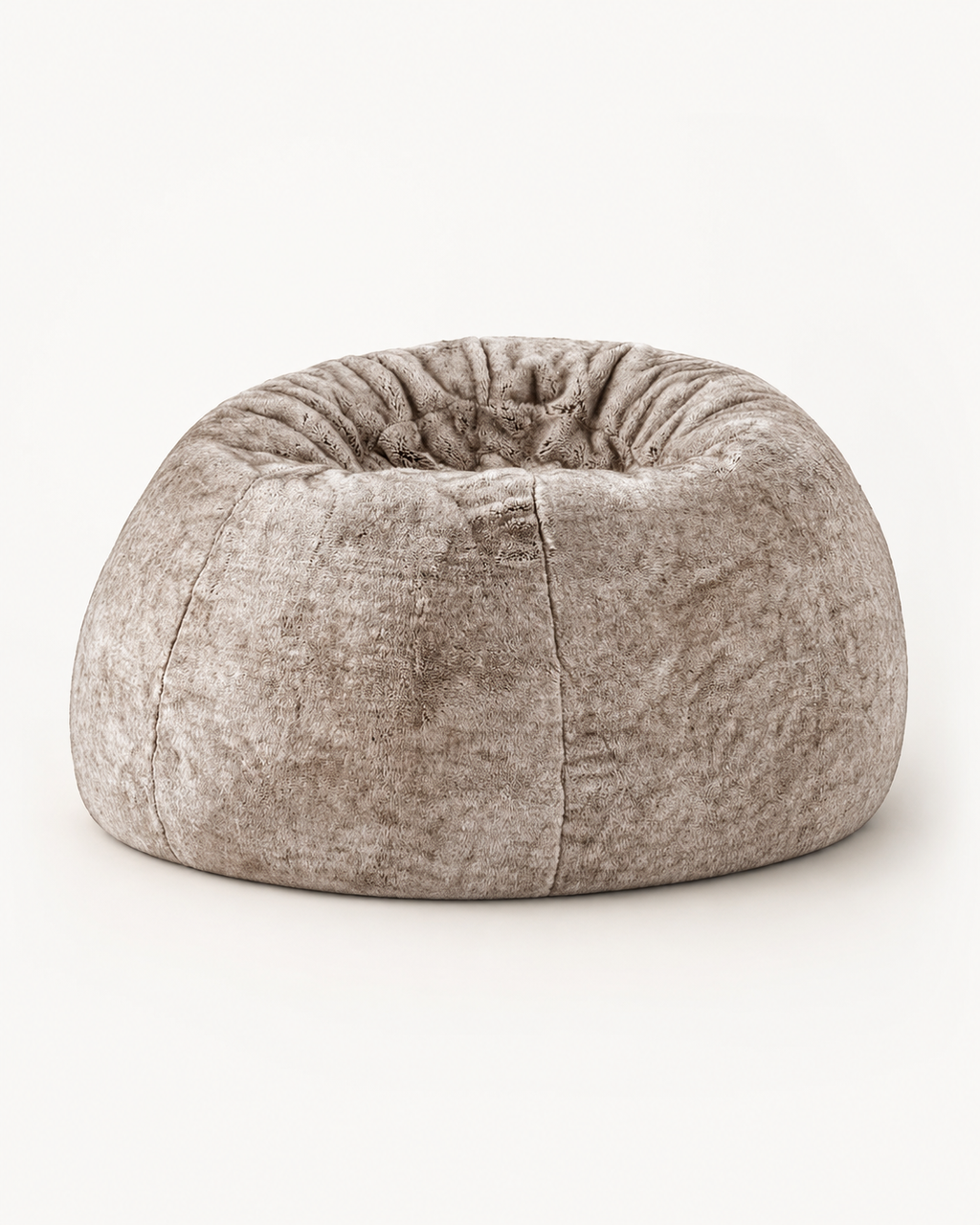 Plush Faux Fur Bean Bag Chair