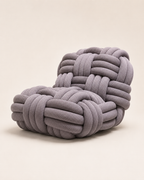 Sculptural Knotted Lounge Chair