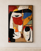 Colorful Modern Abstract Oil Painting