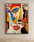 Colorful Modern Abstract Oil Painting