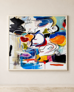 Hand-Painted Modern Abstract Wall Art