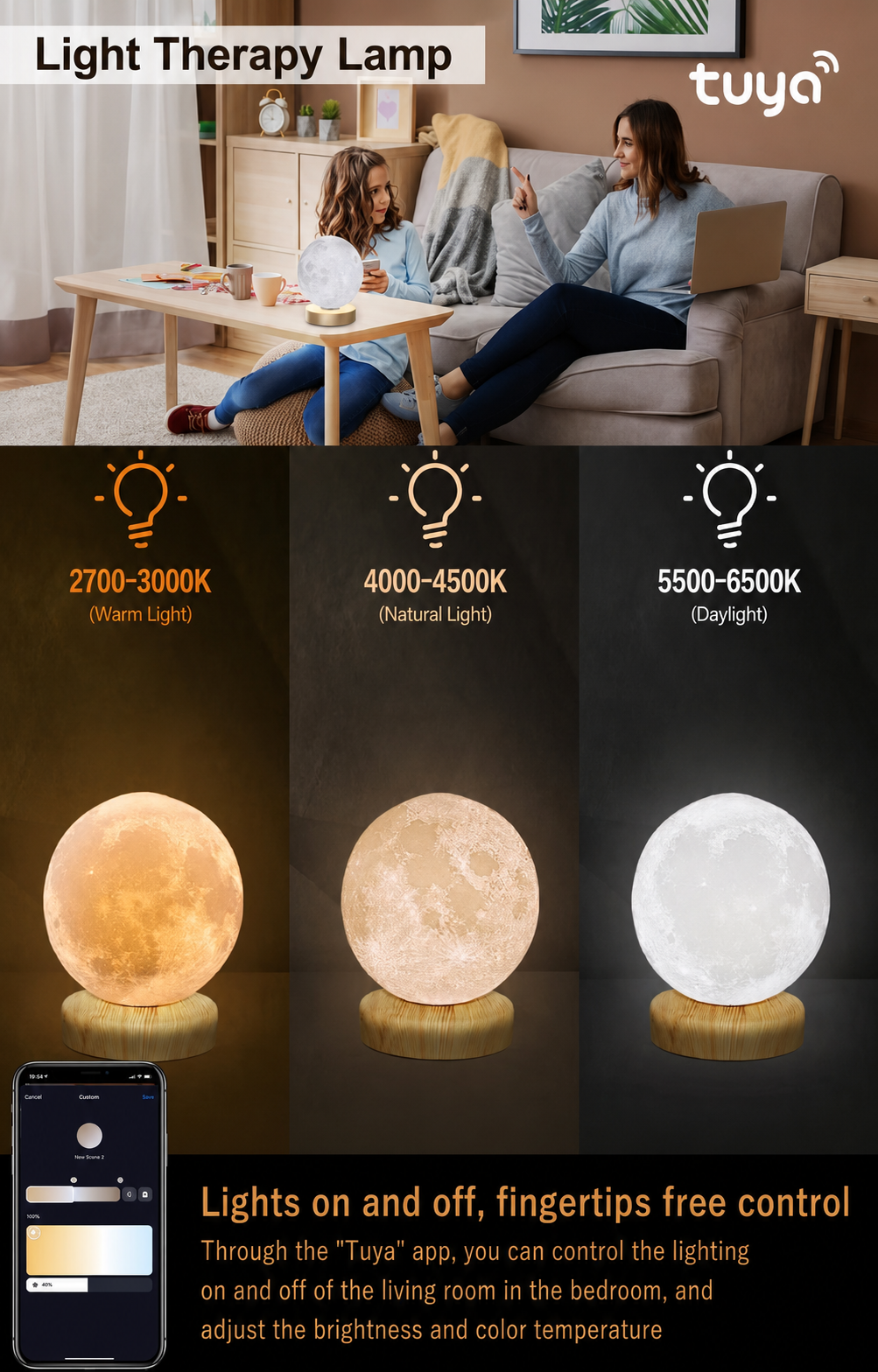 Modern Light Therapy Lamp
