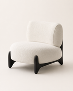Modern Bouclé Accent Chair
