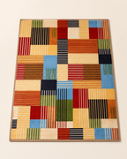 Retro Patchwork Area Rug