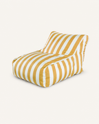 Water-Repellent Striped Bean Bag Lounger