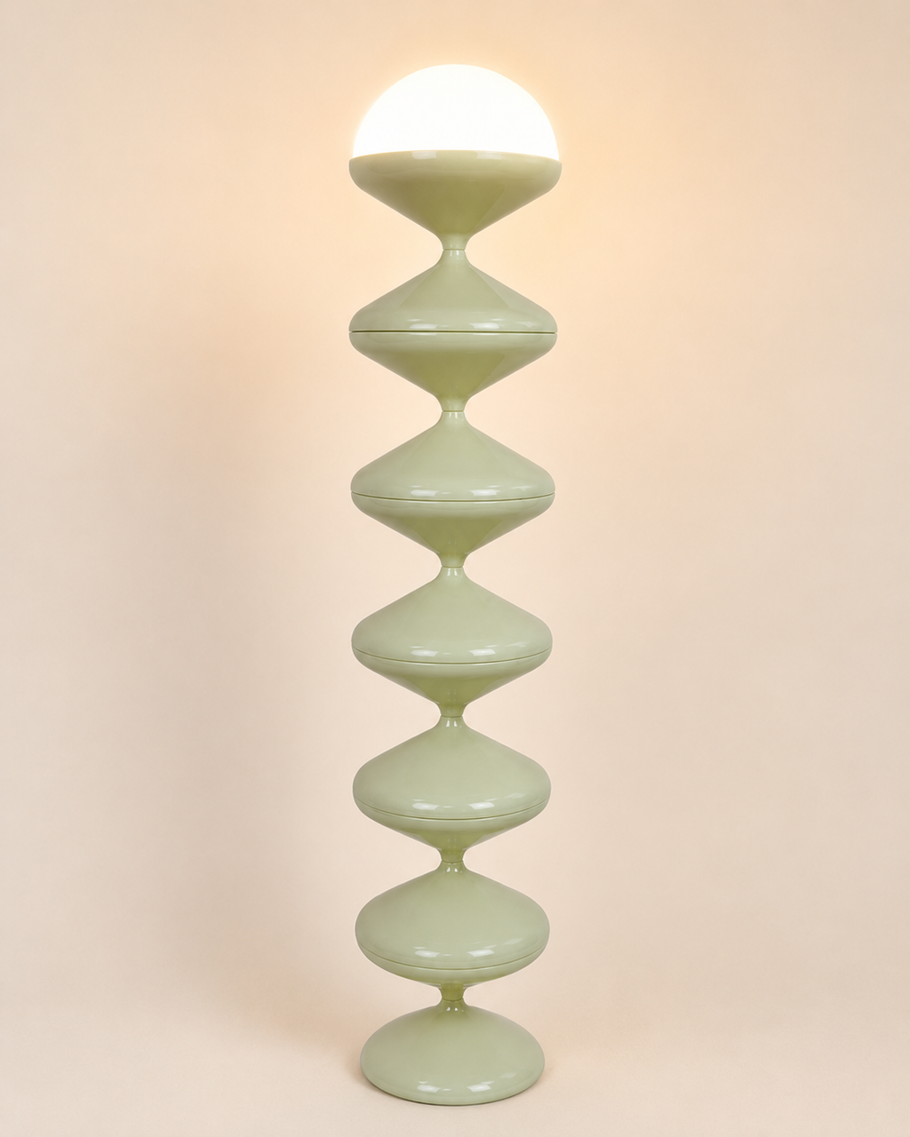 Bauhaus Flat-Ball LED Floor Lamp