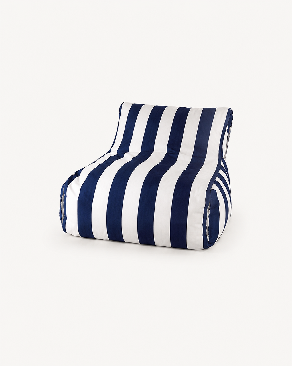 Water-Repellent Striped Bean Bag Lounger