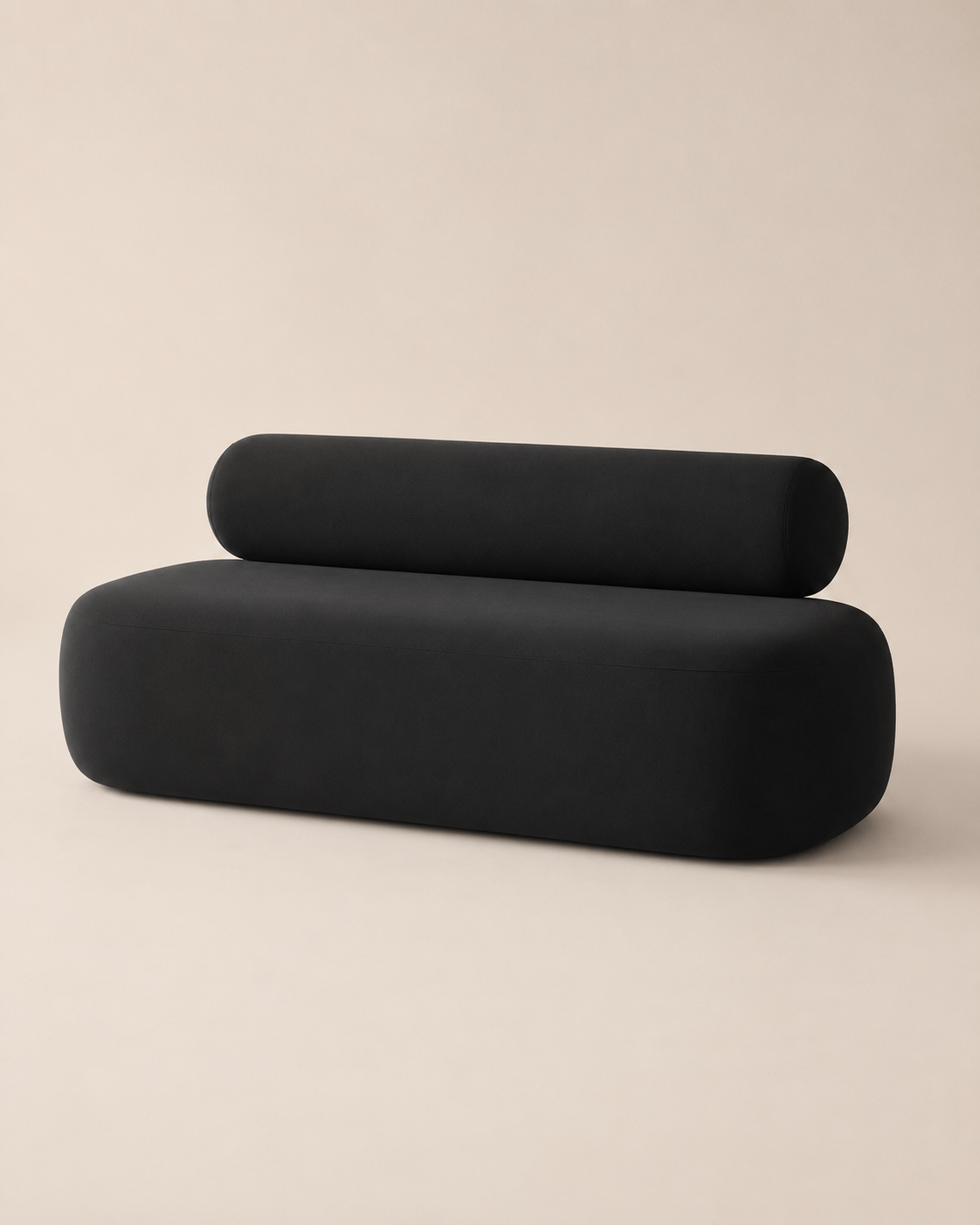 Modern Bouclé Loveseat