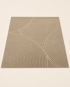 French-Inspired Printed Cream Area Rug