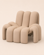 Channel-Tufted Accent Chair