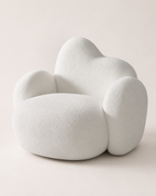 Cloud-Shaped Bouclé Seating