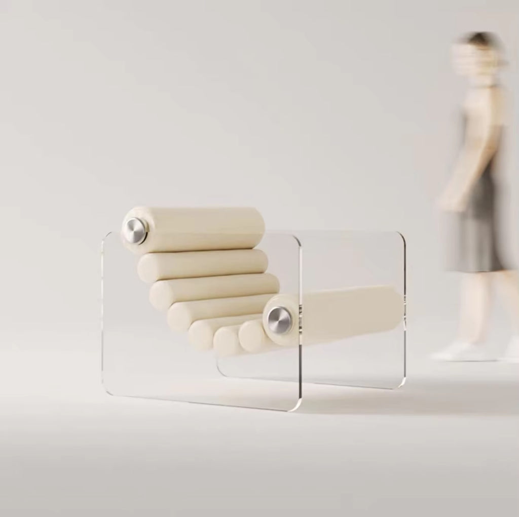 Modern Acrylic Lounge Chair