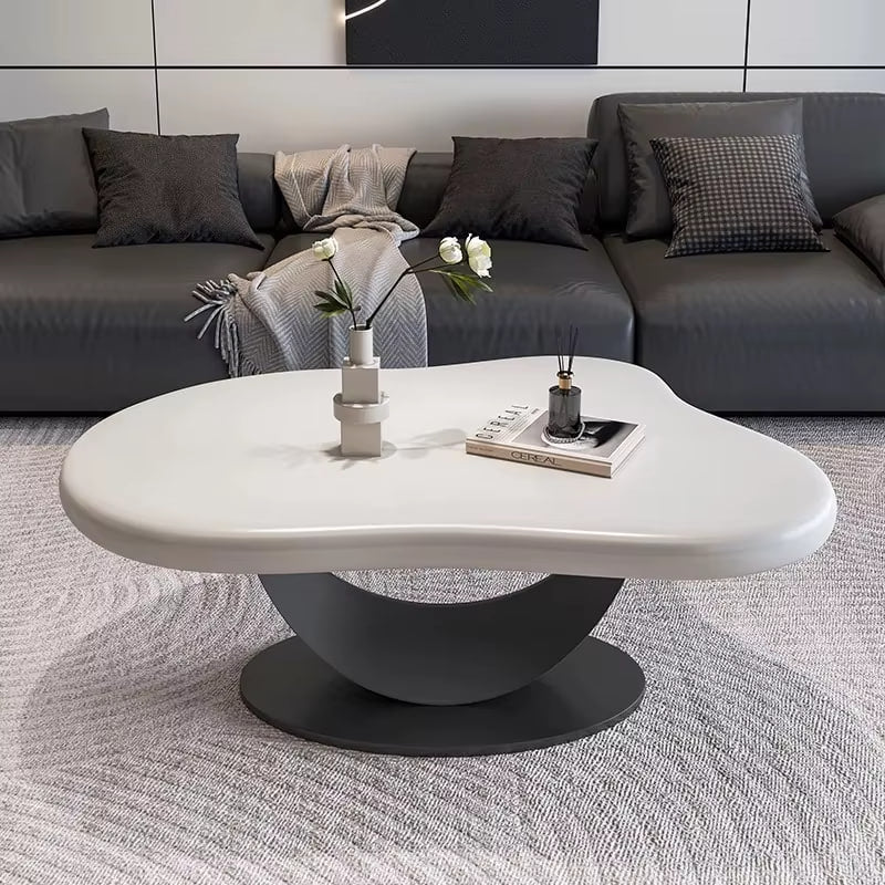 Sculptural Marble Coffee Tabl