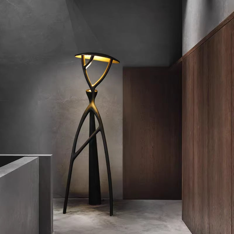 Nordic Postmodern Resin Sculpture Floor Lamp
